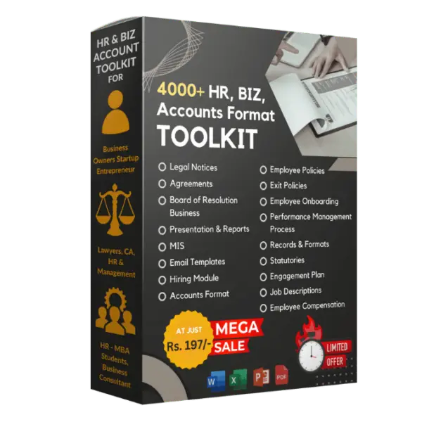 4000+ HR, BIZ, ACCOUNTS FORMAT TOOLKIT